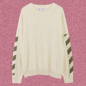 Off-White Cream Men's Sweater
